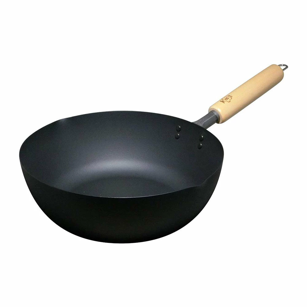 TAKUMI JAPAN Magma Plate Iron Stir Frying Pan 3 TAKUMI JAPAN Magma Plate Iron Stir Frying Pan