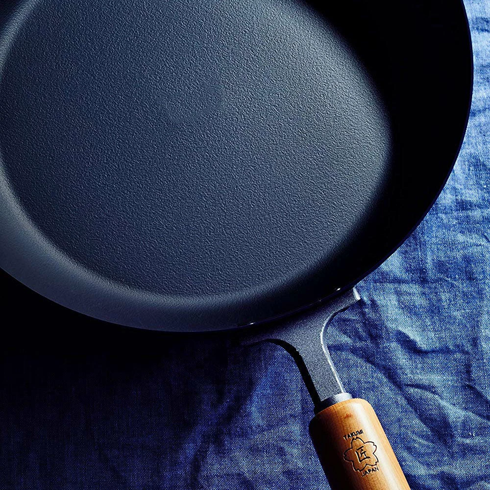 TAKUMI JAPAN Magma Plate Iron Stir Frying Pan 5 TAKUMI JAPAN Magma Plate Iron Stir Frying Pan - Image 3