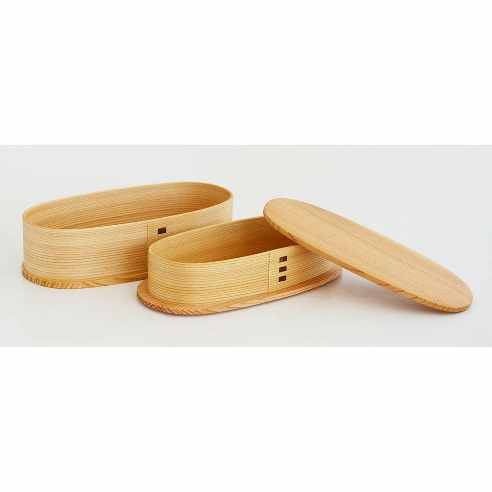 Odate Magewappa Yagura Two-Tier Bento Lunch Box 4 Odate Magewappa Yagura Two-Tier Bento Lunch Box - Image 2