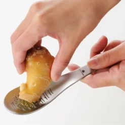 AUX Stainless Steel Grater Spoon -GLOBALKITCHEN JAPAN Sales AUXStainlessSteelGraterSpoonTM1365 3