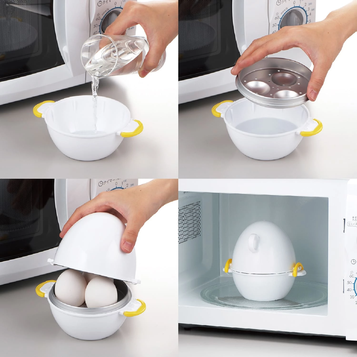 Akebono Microwave Egg Boiler (3 Eggs) 5 Akebono Microwave Egg Boiler (3 Eggs) - Image 3