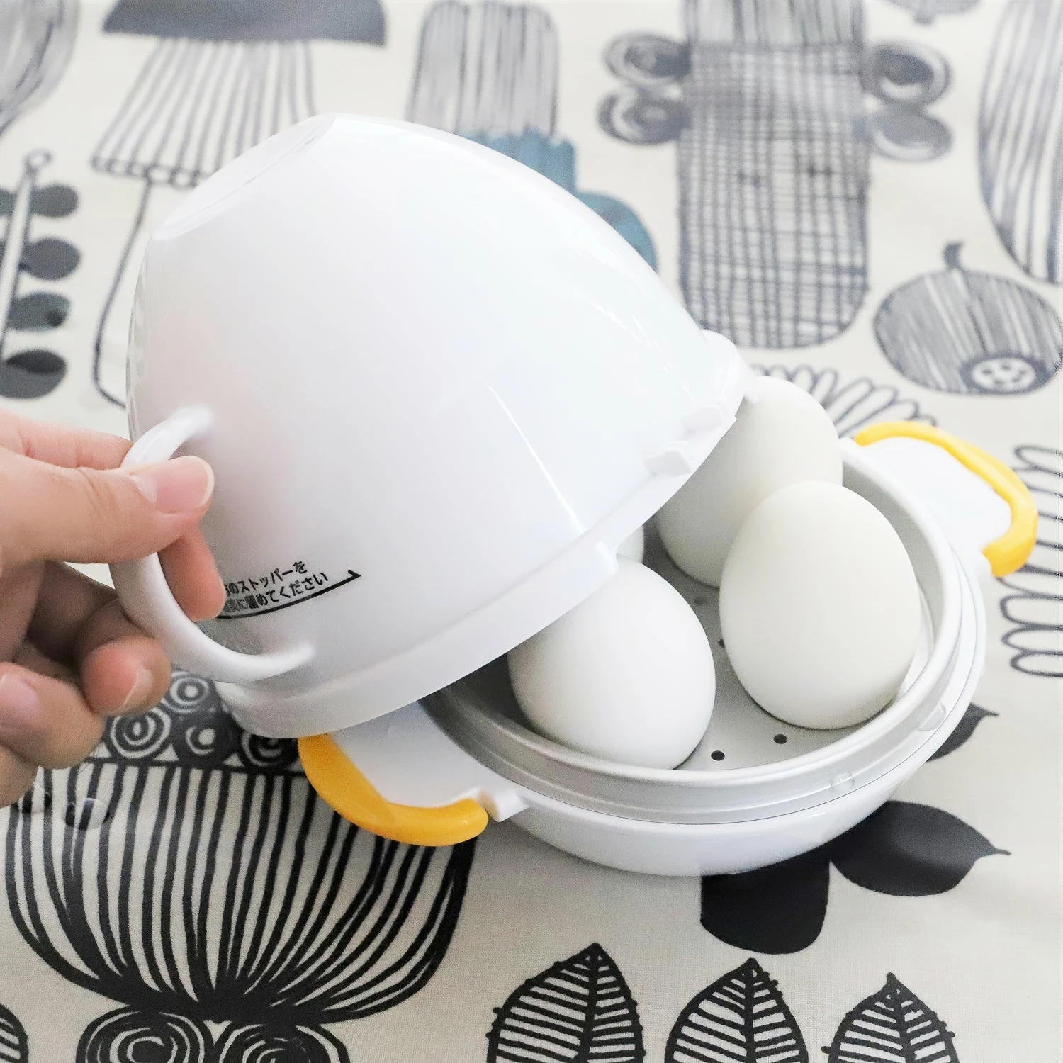 Akebono Microwave Egg Boiler (3 Eggs) 8 Akebono Microwave Egg Boiler (3 Eggs) - Image 6