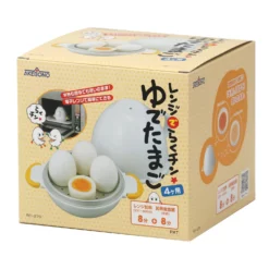 Akebono Microwave Egg Boiler (4 Eggs) 16 Akebono Microwave Egg Boiler (4 Eggs) -GLOBALKITCHEN JAPAN Sales AkebonoMicrowaveEggBoiler 4Eggs 6