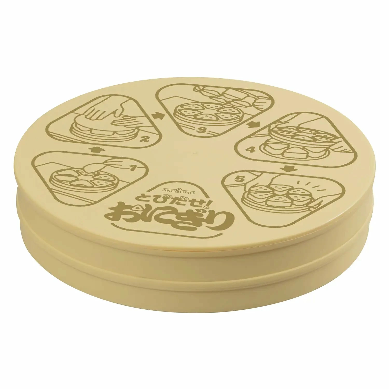 Akebono Polypropylene Onigiri Rice Ball Maker 3 Akebono Polypropylene Onigiri Rice Ball Maker