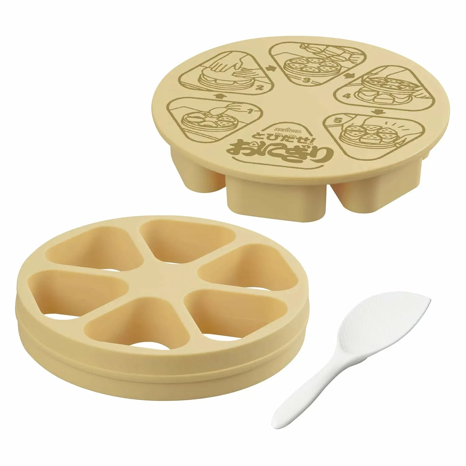 Akebono Polypropylene Onigiri Rice Ball Maker 4 Akebono Polypropylene Onigiri Rice Ball Maker - Image 2