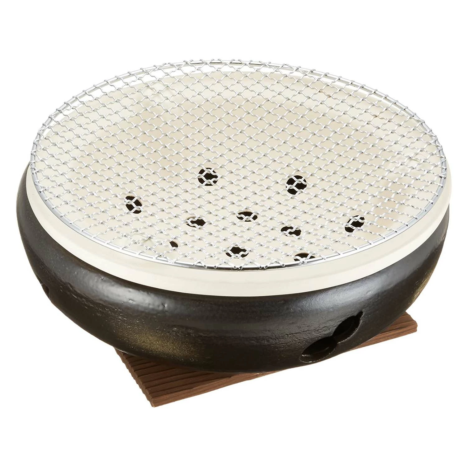 Asahisunred Ceramic Charcoal Konro Grill 3 Asahisunred Ceramic Charcoal Konro Grill