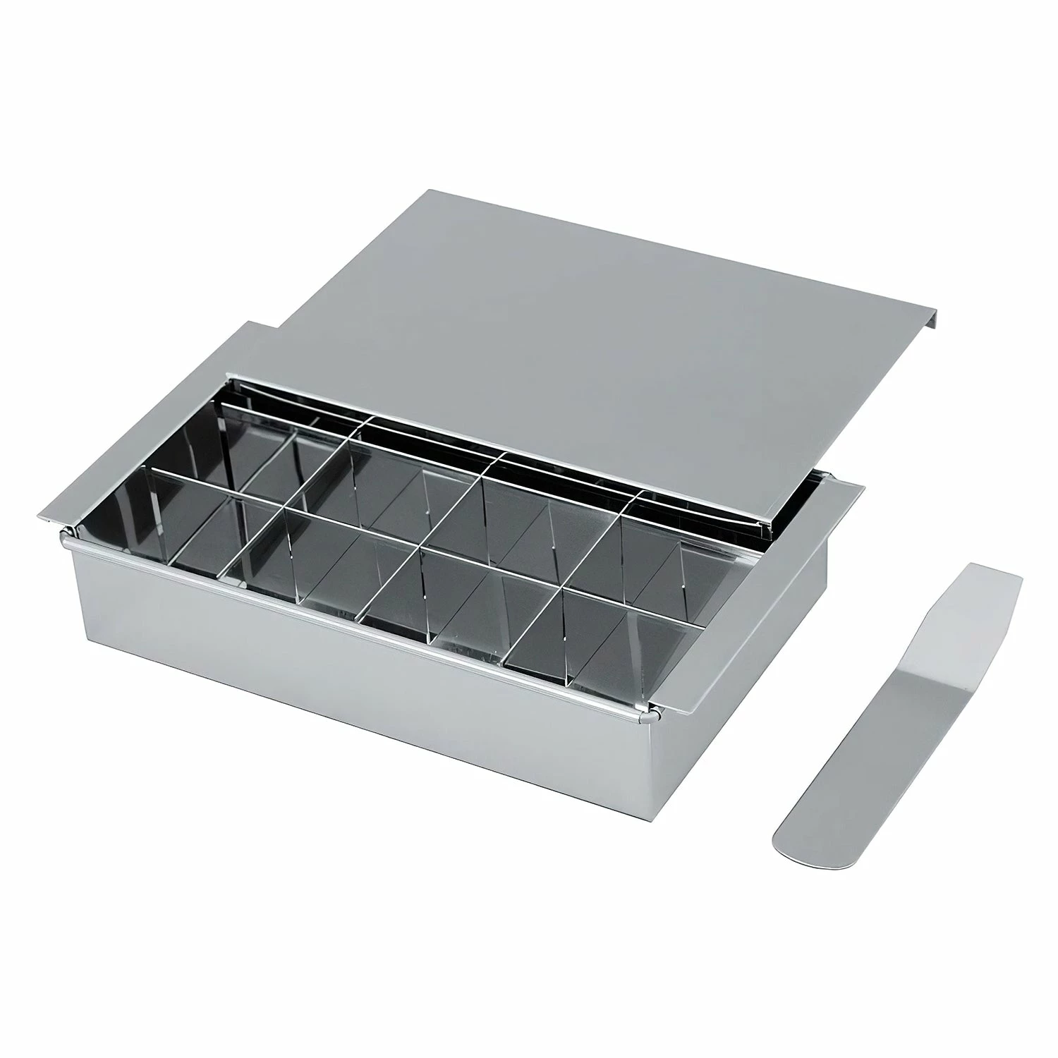 Asano Stainless Steel Tamago-Dofu Mold With Lid For 12 Pcs 3 Asano Stainless Steel Tamago-Dofu Mold With Lid For 12 Pcs