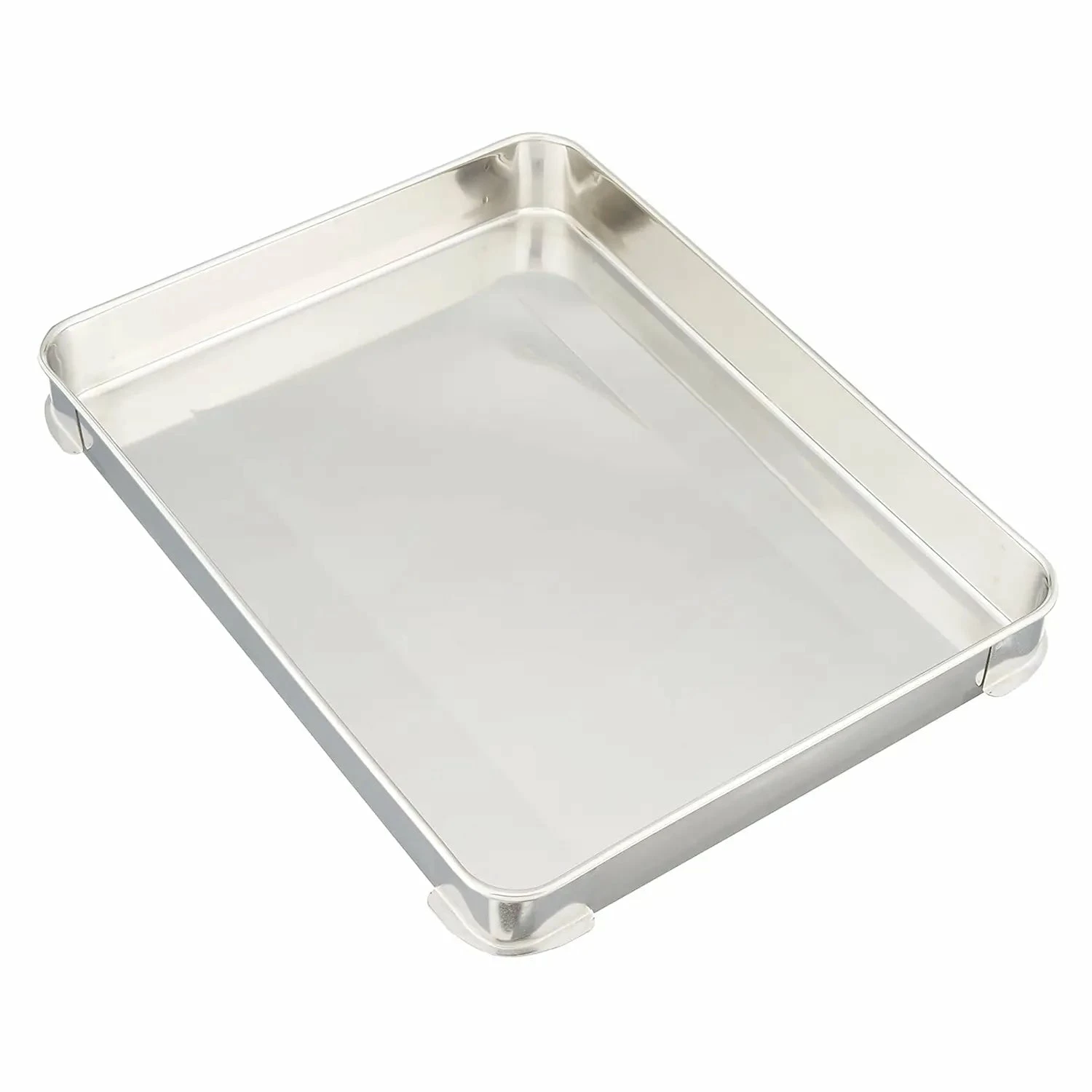 Clover Stainless Steel Stackable Tray For Gyoza 3 Clover Stainless Steel Stackable Tray For Gyoza