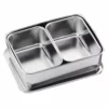 Clover Stainless Steel Yakumi Seasoning Container Medium 2 Clover Stainless Steel Yakumi Seasoning Container Medium -GLOBALKITCHEN JAPAN Sales CloverStainlessSteelYakumiSeasoningContainerMedium135015 1