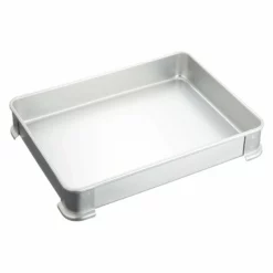 EBM Anodized Aluminium Stackable Tray For Gyoza And Soba Noodles