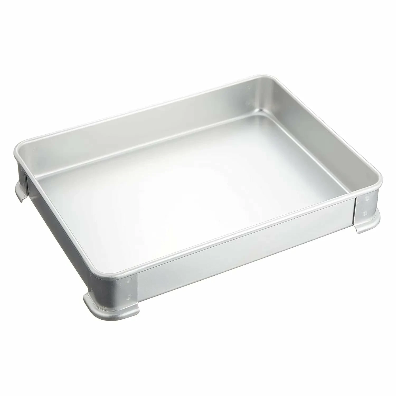 EBM Anodized Aluminium Stackable Tray For Gyoza And Soba Noodles 3 EBM Anodized Aluminium Stackable Tray For Gyoza And Soba Noodles