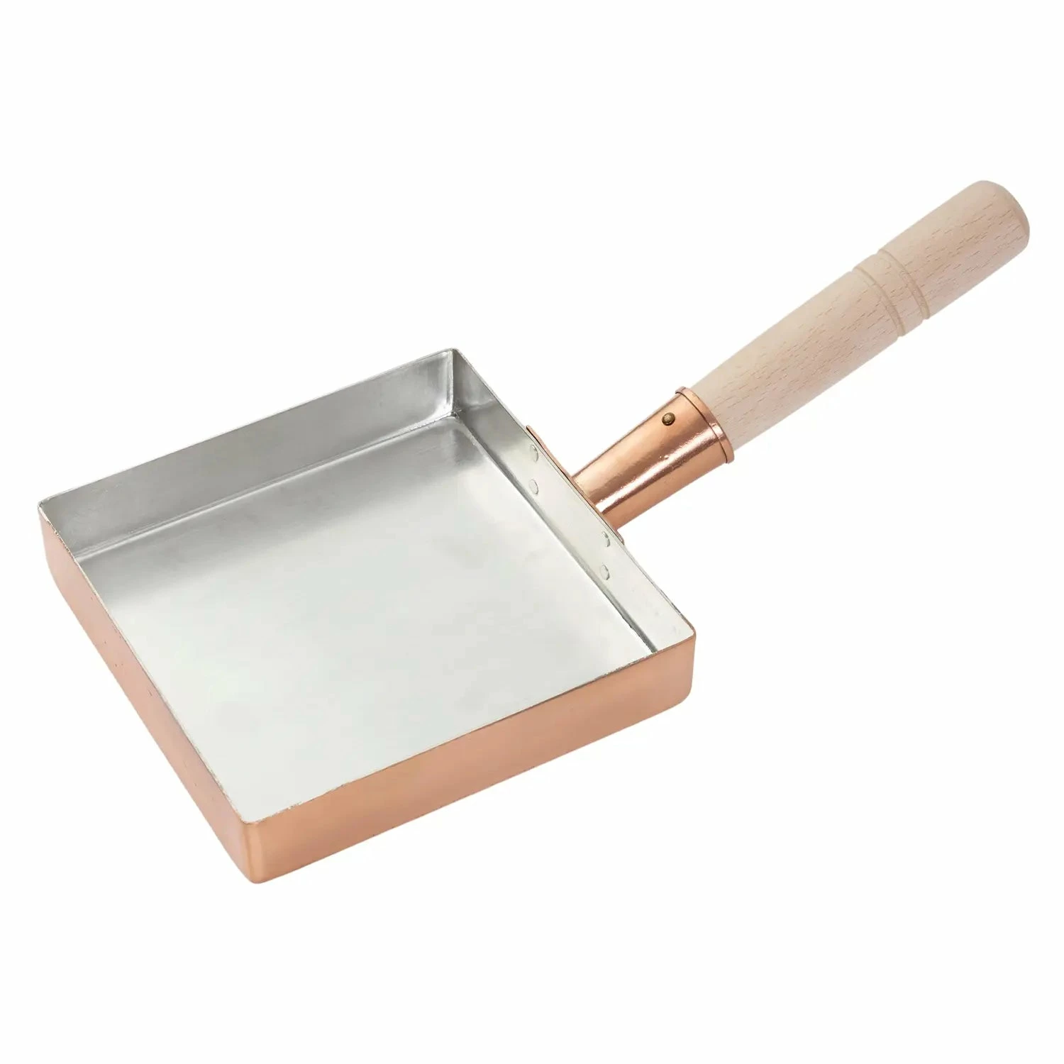 EBM Copper Tamagoyaki Square Omelette Pan - Kanto Style 3 EBM Copper Tamagoyaki Square Omelette Pan - Kanto Style