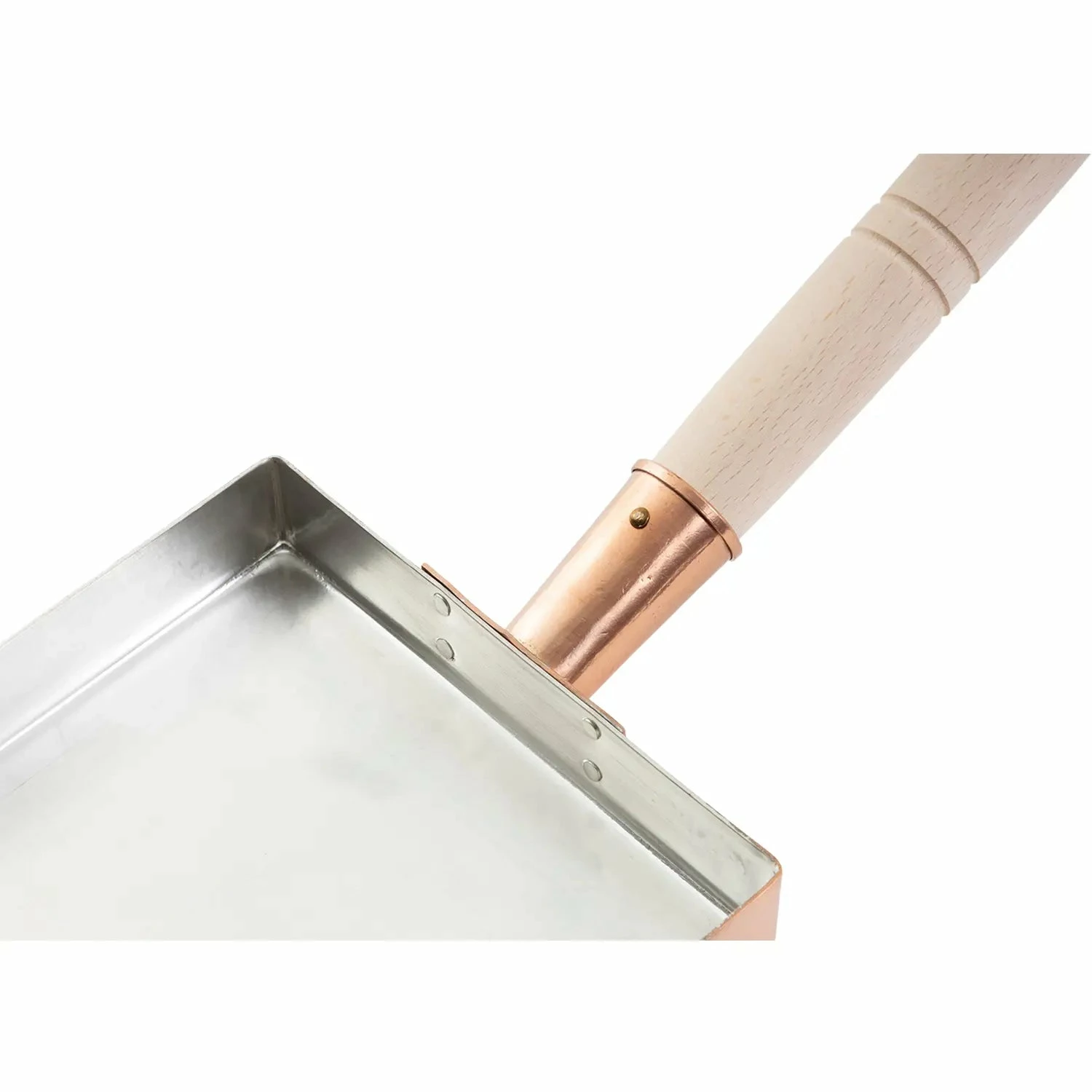 EBM Copper Tamagoyaki Square Omelette Pan - Kanto Style 4 EBM Copper Tamagoyaki Square Omelette Pan - Kanto Style - Image 2