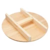 EBM Sawara Cypress Wooden H Shaped Lid 2 EBM Sawara Cypress Wooden H Shaped Lid -GLOBALKITCHEN JAPAN Sales EBMSawaraCypressWoodenHShapedLid 1
