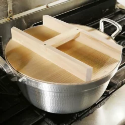 EBM Sawara Cypress Wooden H Shaped Lid 7 EBM Sawara Cypress Wooden H Shaped Lid -GLOBALKITCHEN JAPAN Sales EBMSawaraCypressWoodenHShapedLid 2