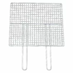 EBM Stainless Steel Barbecue Grill Mesh Double Handle