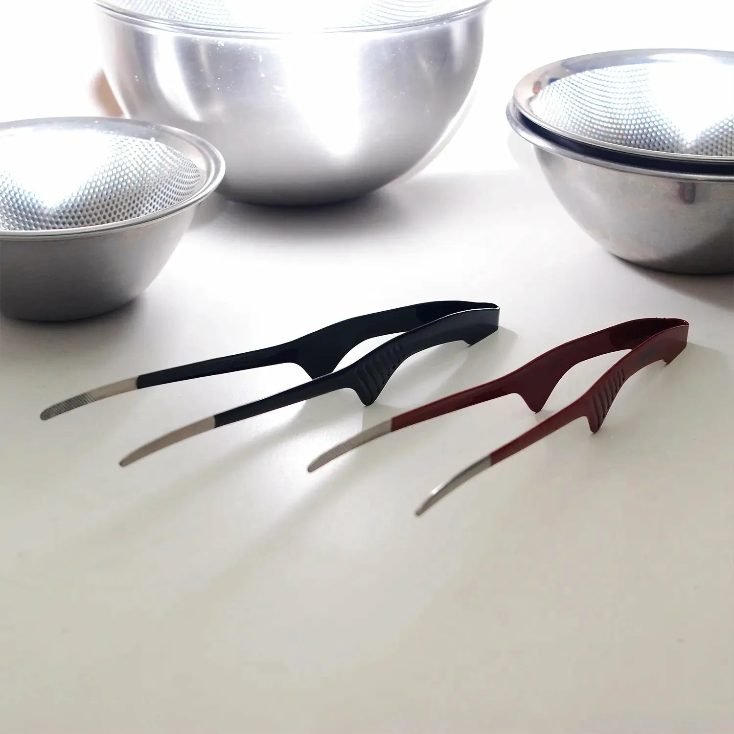 EBM Stainless Steel Clever Chopstick Tongs 6 EBM Stainless Steel Clever Chopstick Tongs - Image 4