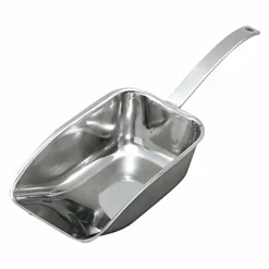 EBM Stainless Steel Flat Handle Ice Scoop