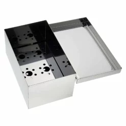 EBM Stainless Steel Hinged Dried Seaweed Storage Can