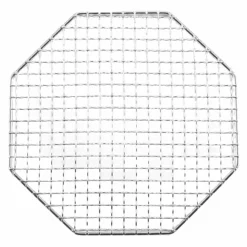 EBM Stainless Steel Octagonal Barbecue Grill Mesh 22 X 9.5cm