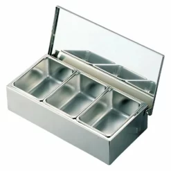 EBM Stainless Steel Yakumi Seasoning Container Open Type