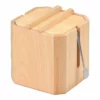EBM Wooden Sushi Gari Pickled Ginger Container With Tongs -GLOBALKITCHEN JAPAN Sales EBMWoodenSushiGariPickledGingerContainerWithTongs