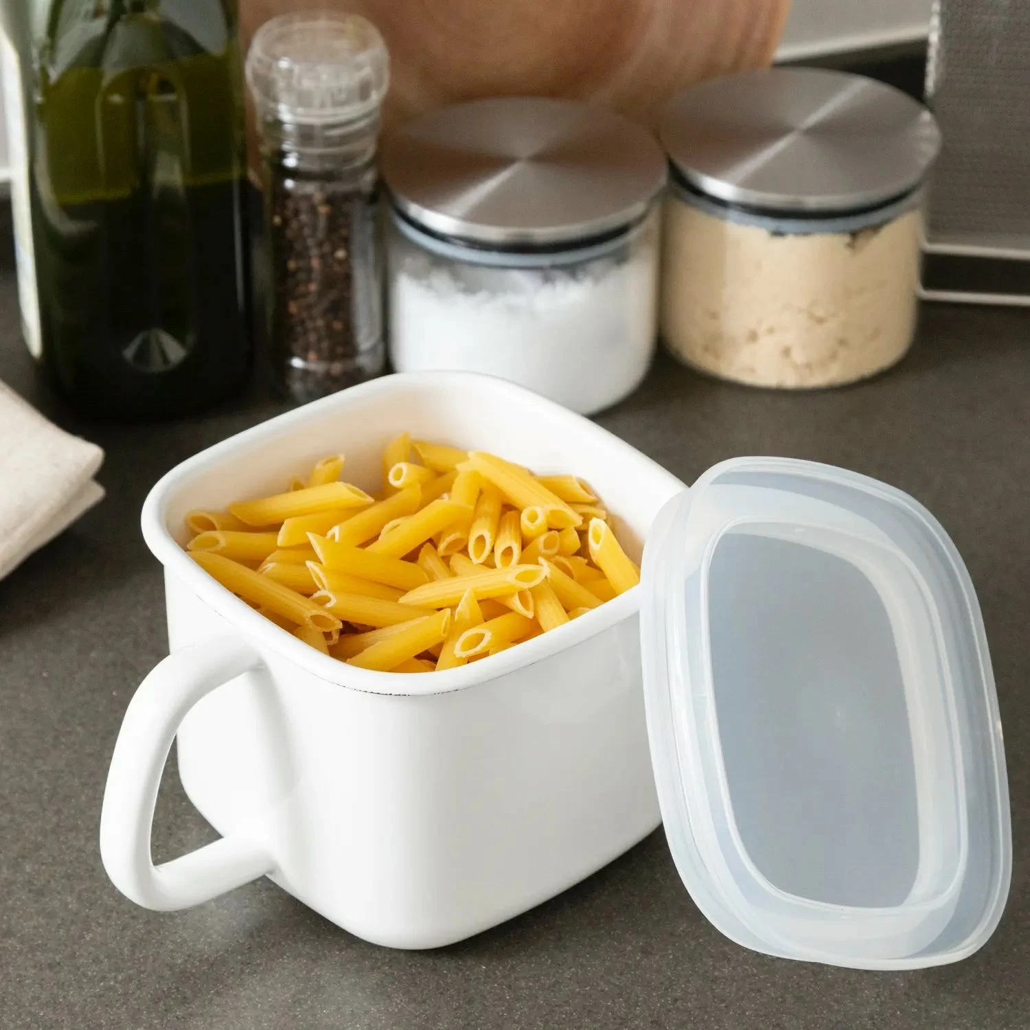 FUJIHORO Enamel Miso Food Container 6 FUJIHORO Enamel Miso Food Container - Image 4