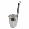 Fujiboshi Stainless Steel Deep Udon Tebo Noodle Strainer Round Base With Wooden Handle