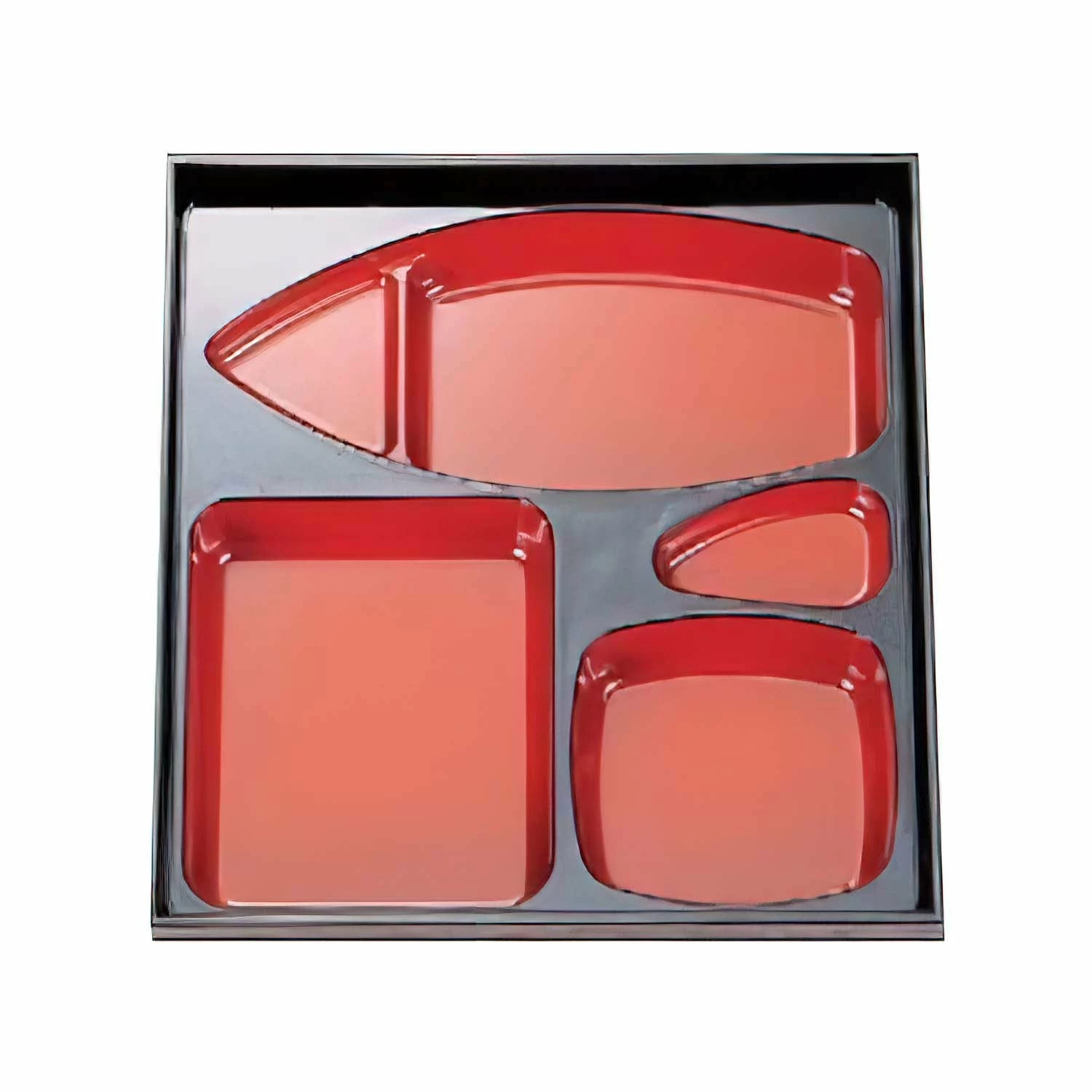 Fukui Craft ABS Resin 4-Divided Shokado Bento Box 4 Fukui Craft ABS Resin 4-Divided Shokado Bento Box - Image 2