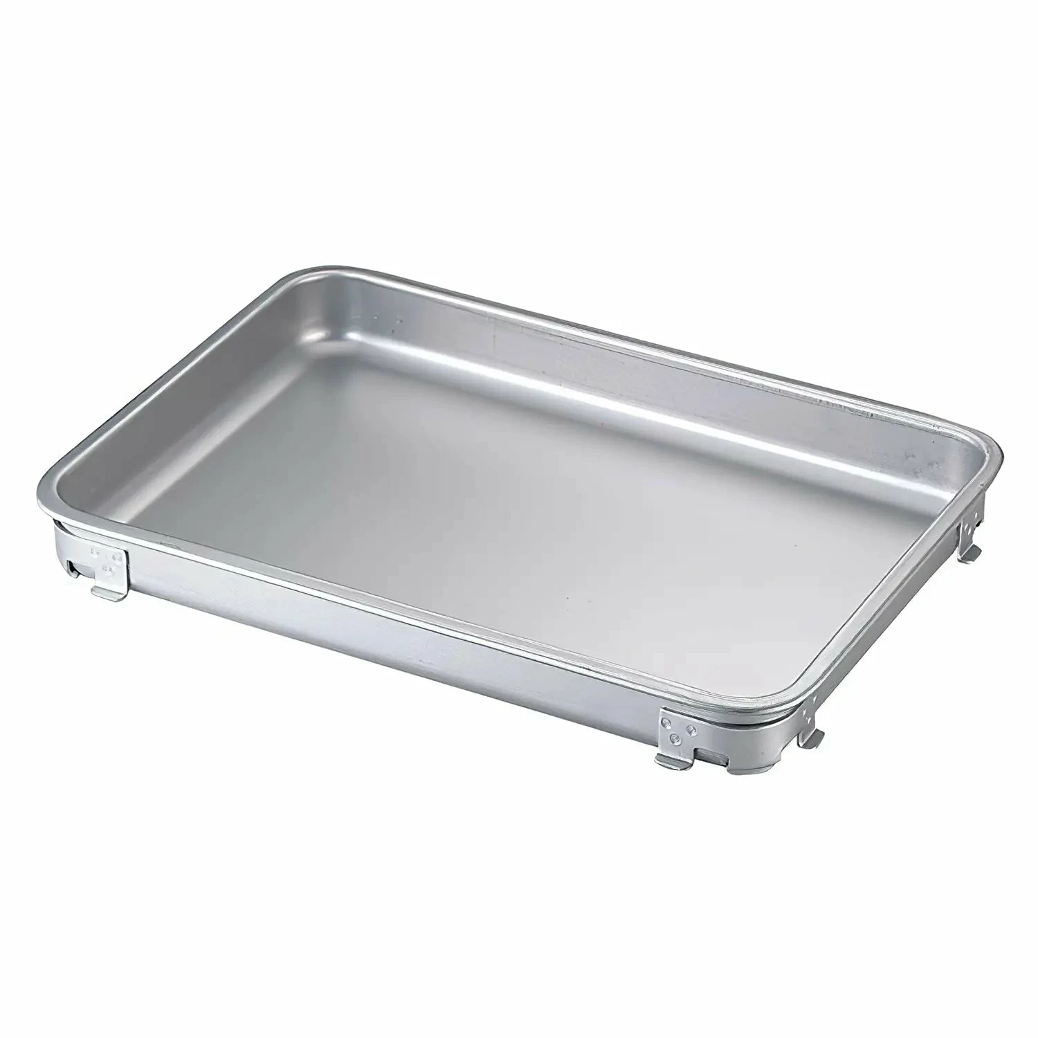 Ikeda Eco-clean Aluminium Stackable Tray For Gyoza & Perishables 3 Ikeda Eco-clean Aluminium Stackable Tray For Gyoza & Perishables