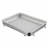 Ikeda Stainless Steel Antibacterial Fluororesin-coated Stackable Tray For Perishables -GLOBALKITCHEN JAPAN Sales IkedaStainlessSteelAntibacterialFluororesin coatedStackableTrayforPerishables012251