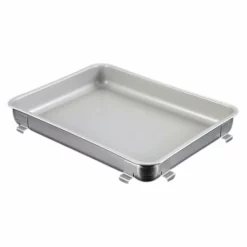 Ikeda Stainless Steel Antibacterial Fluororesin-coated Stackable Tray For Perishables