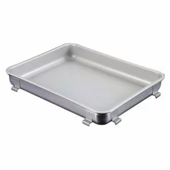 Ikeda Stainless Steel Antibacterial Stackable Tray For Perishables