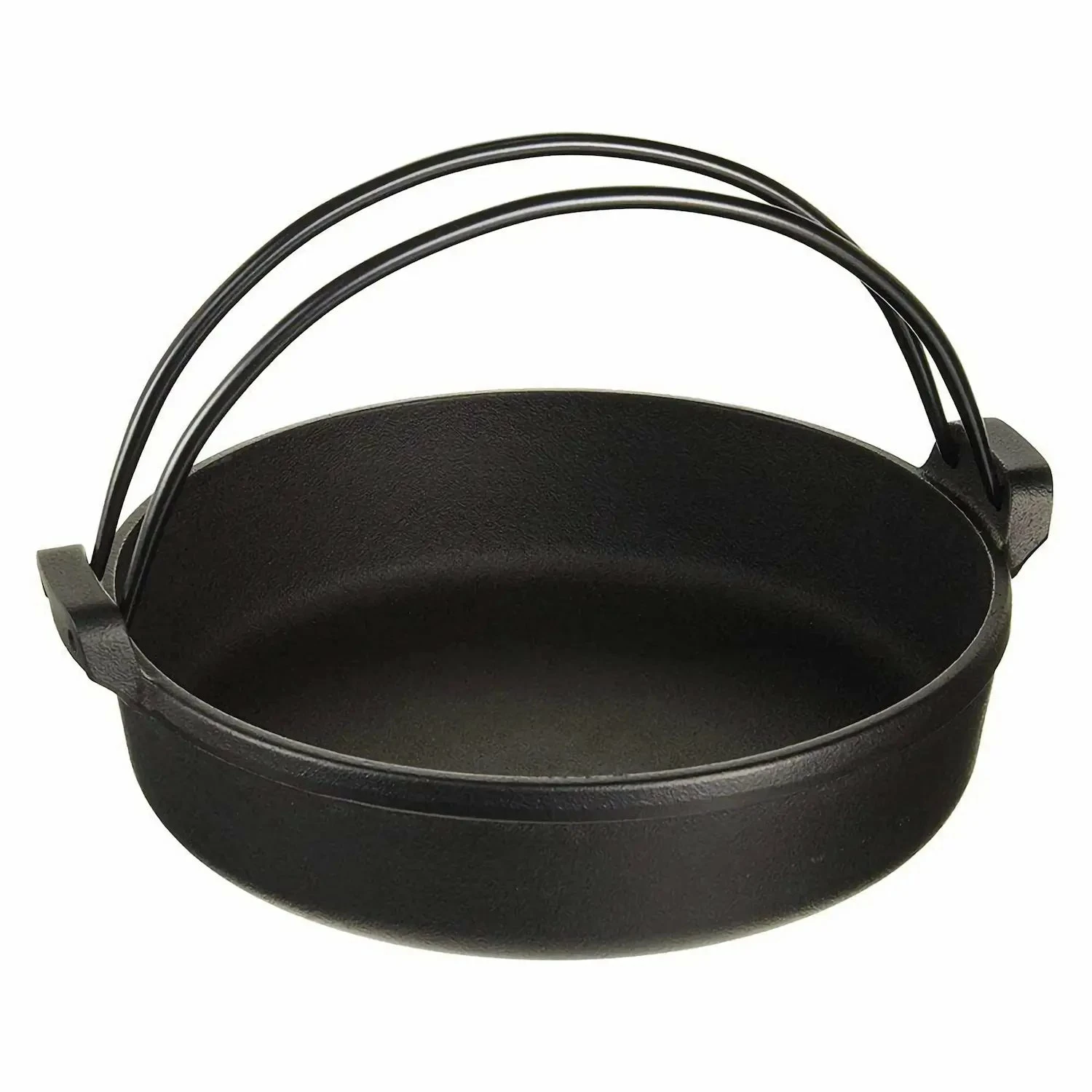 Iwachu Nambu Cast Iron Sukiyaki Pan With Handle 4 Iwachu Nambu Cast Iron Sukiyaki Pan With Handle - Image 2