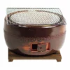Kinka Ceramic Large Charcoal Konro Grill -GLOBALKITCHEN JAPAN Sales KinkaCeramicLargeCharcoalKonroGrill