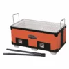 Kinka Rectangular Charcoal Konro Barbecue Grill 1 Kinka Rectangular Charcoal Konro Barbecue Grill -GLOBALKITCHEN JAPAN Sales KinkaRectangularCharcoalKonroBarbecueGrill