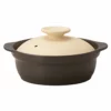 M.STYLE Karl Ceramic Induction Donabe Casserole -GLOBALKITCHEN JAPAN Sales M.STYLEKarlCeramicInductionDonabeCasseroleKAL0208BE 1