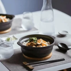 M.STYLE Karl Ceramic Induction Donabe Casserole -GLOBALKITCHEN JAPAN Sales M.STYLEKarlCeramicInductionDonabeCasseroleKAL0208BE 10