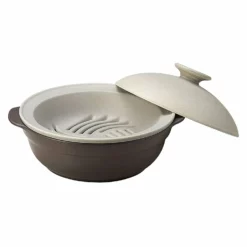 M.STYLE Karl Ceramic Induction Donabe Casserole And Steamer Insert -GLOBALKITCHEN JAPAN Sales M.STYLEKarlCeramicInductionDonabeCasseroleandSteamerInsertKAL0208BE KAL0218BE 6