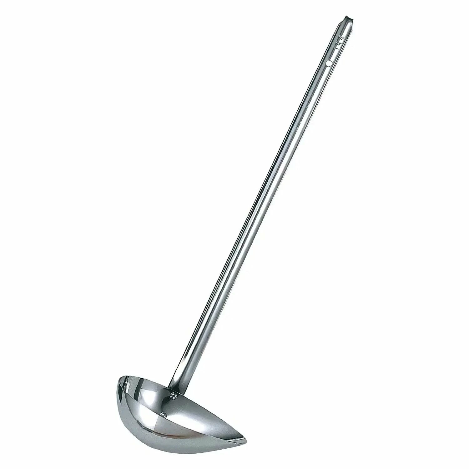 MARUTAMA Stainless Steel Side-Scooping Long Ladle 3 MARUTAMA Stainless Steel Side-Scooping Long Ladle
