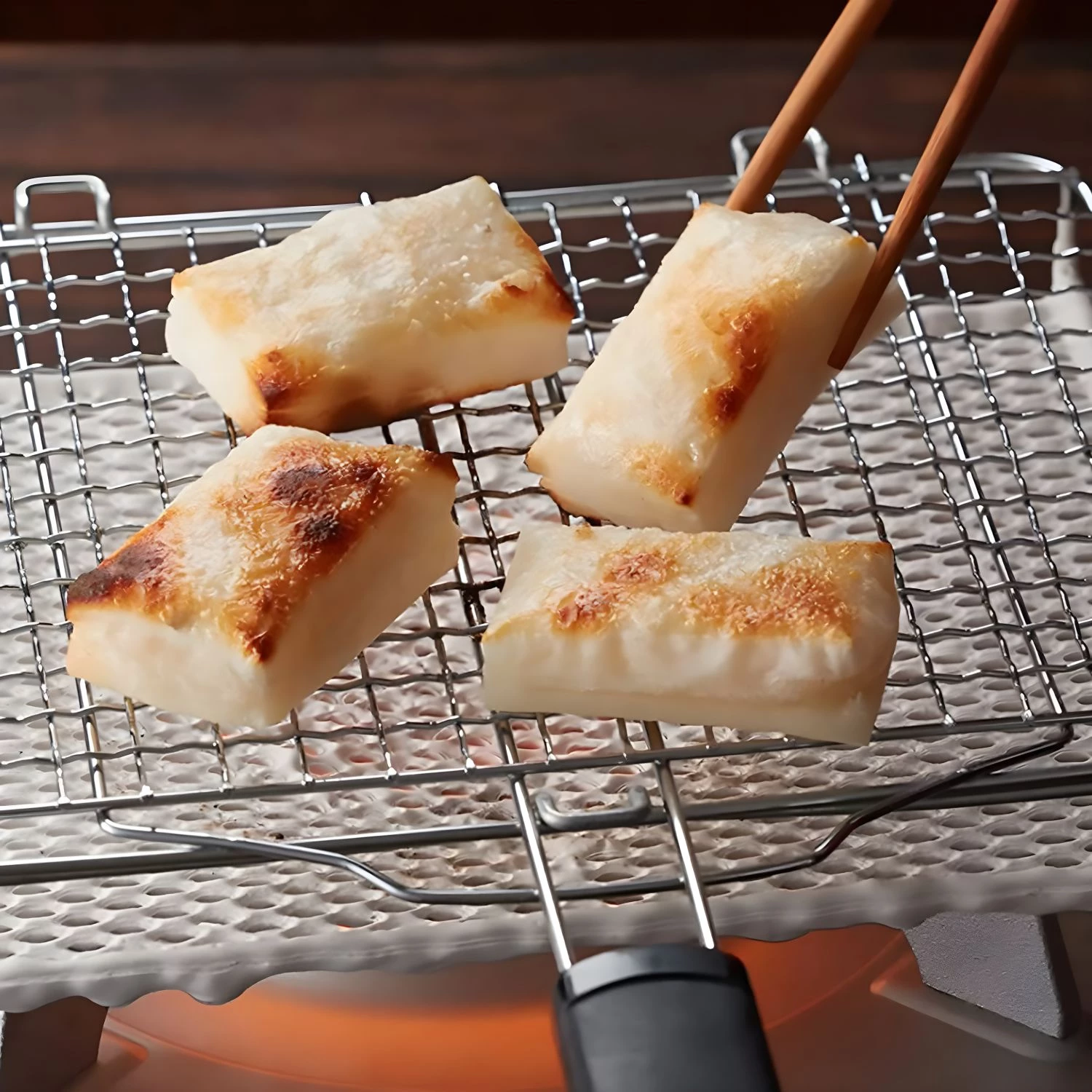 Mannen Woven Wire Rack Ceramic Far-Infrared Cooking Barbecue Grill Mesh 6 Mannen Woven Wire Rack Ceramic Far-Infrared Cooking Barbecue Grill Mesh - Image 4