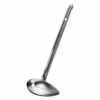 Nihon Metal Works Eco Clean Stainless Steel Side-Scooping Ladle 2 Nihon Metal Works Eco Clean Stainless Steel Side-Scooping Ladle -GLOBALKITCHEN JAPAN Sales NihonMetalWorksEcoCleanStainlessSteelSide ScoopingLadle113306