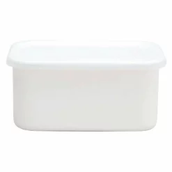 Noda Horo White Series Enamel Rectangle Deep Food Containers With Lid 12 Noda Horo White Series Enamel Rectangle Deep Food Containers With Lid -GLOBALKITCHEN JAPAN Sales NodaHoroWhiteSeriesEnamelRectangleDeepFoodContainerswithLid 4