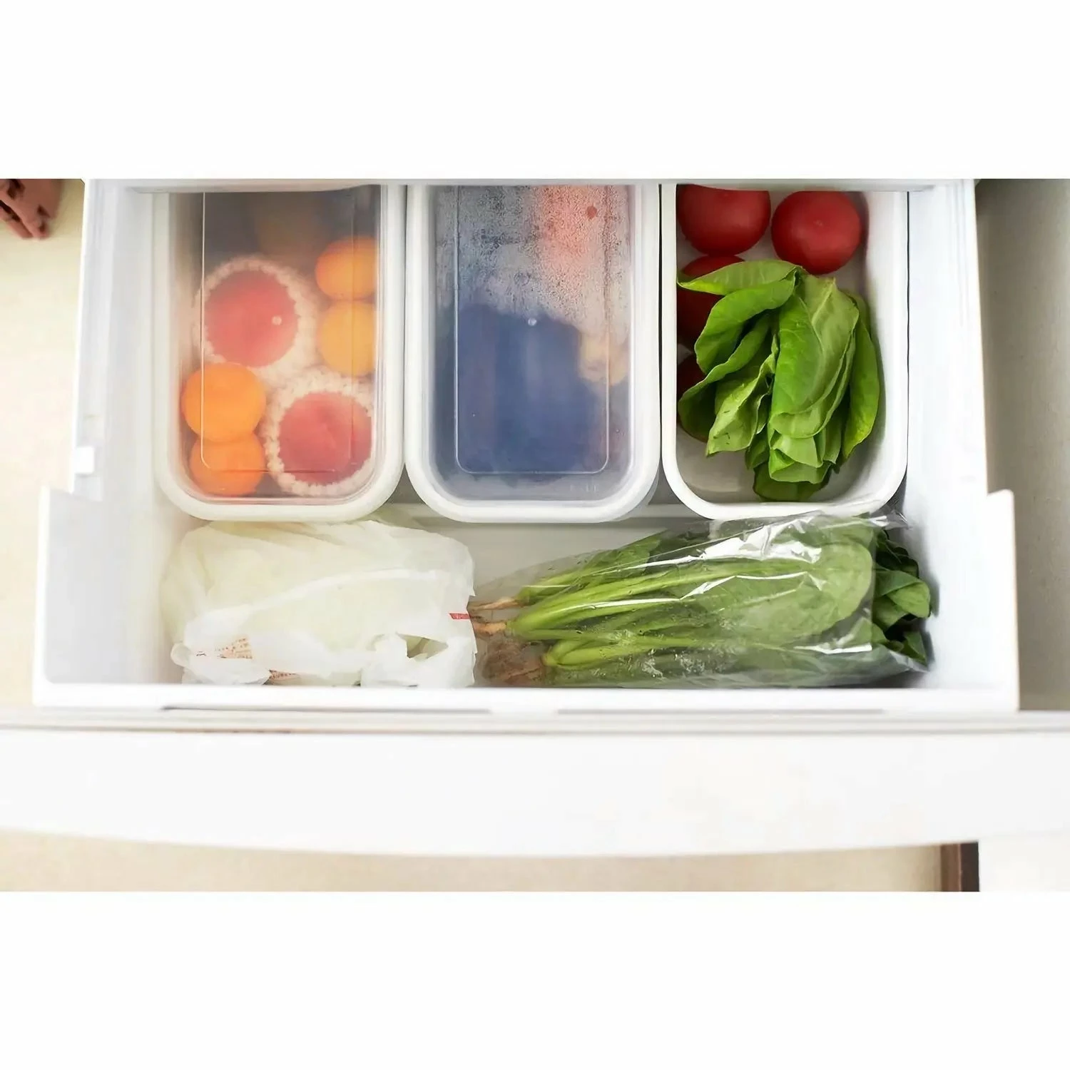 Noda Horo White Series Enamel Rectangle Deep Food Containers With Lid 8 Noda Horo White Series Enamel Rectangle Deep Food Containers With Lid - Image 6