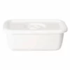 Noda Horo White Series Enamel Rectangle Deep Food Containers With Sealed Lid -GLOBALKITCHEN JAPAN Sales NodaHoroWhiteSeriesEnamelRectangleDeepFoodContainerswithSealedLid 1