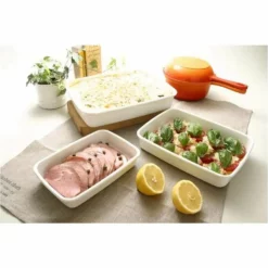 Noda Horo White Series Enamel Rectangle Shallow Food Containers With Lid 12 Noda Horo White Series Enamel Rectangle Shallow Food Containers With Lid -GLOBALKITCHEN JAPAN Sales NodaHoroWhiteSeriesEnamelRectangleShallowFoodContainerswithLid 6
