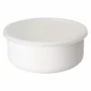 Noda Horo White Series Enamel Round Food Containers With Lid -GLOBALKITCHEN JAPAN Sales NodaHoroWhiteSeriesEnamelRoundFoodContainerswithLid 1 f91b84ee 212e 456a be51 3c79da42efc5