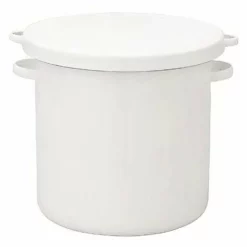 Noda Horo White Series Round Stocpot