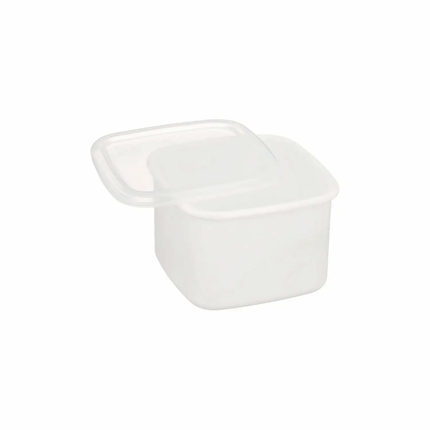 Noda Horo White Series Enamel Square Food Containers With Lid 6 Noda Horo White Series Enamel Square Food Containers With Lid - Image 4