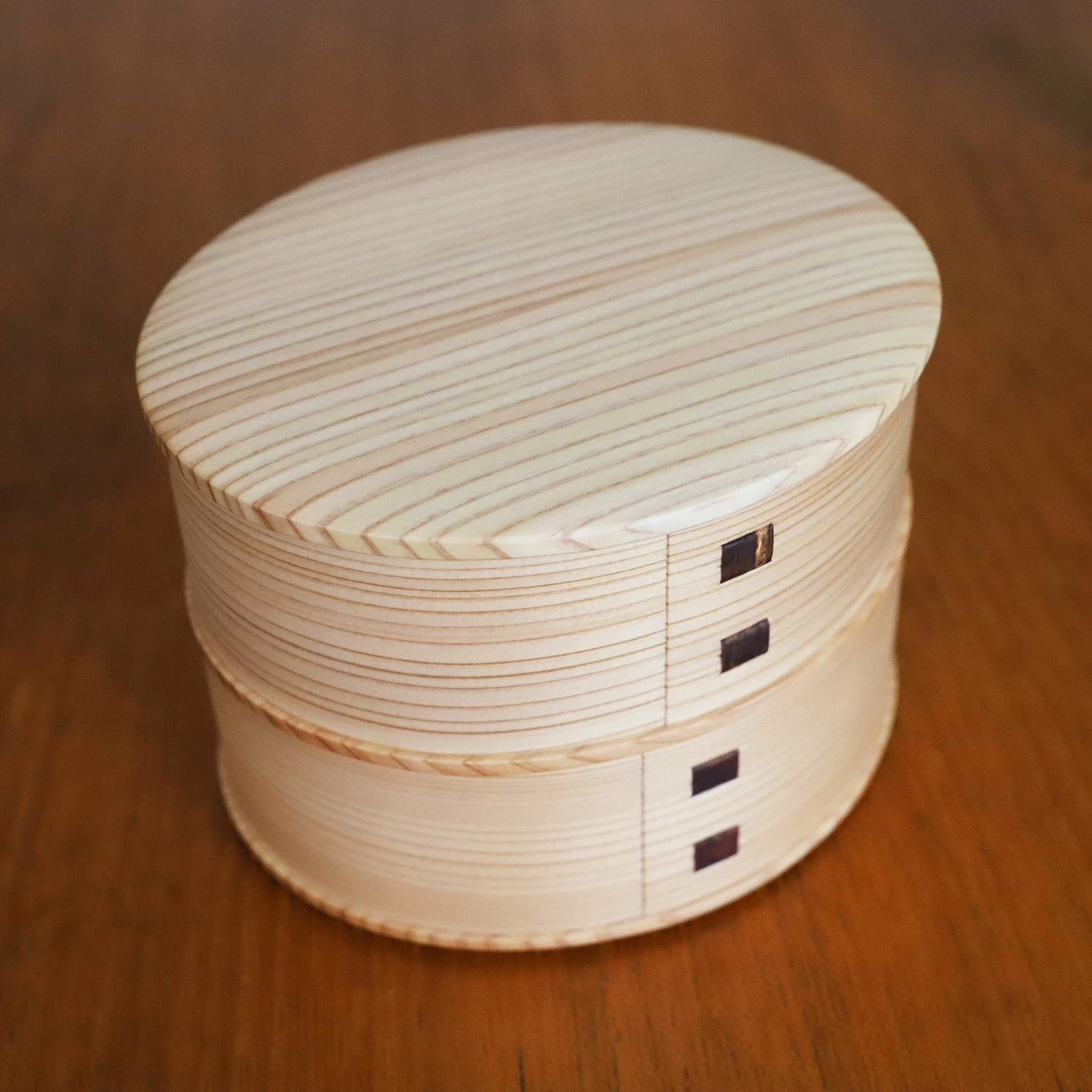 Odate Magewappa Hina Two-Tier Bento Lunch Box 8 Odate Magewappa Hina Two-Tier Bento Lunch Box - Image 7